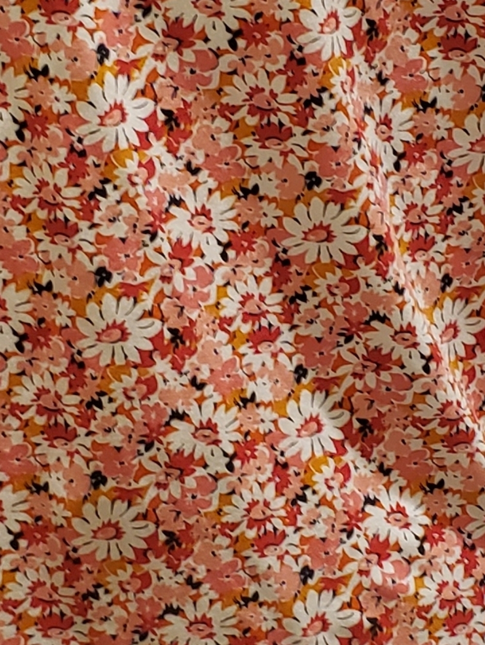 Liz Claiborn Floral Scoop Neck Tank Top in Pink Daisy Print - Picture 8 of 11